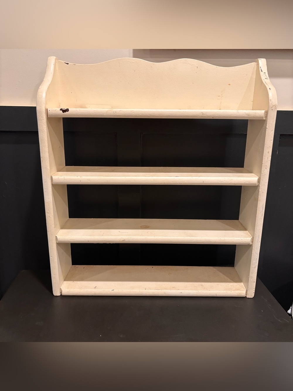 Cottage Core White Wall Shelf Organizer - Home Wall Decor